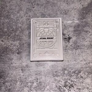 Star Wars Silver Edition Premium Playing Cards NEW